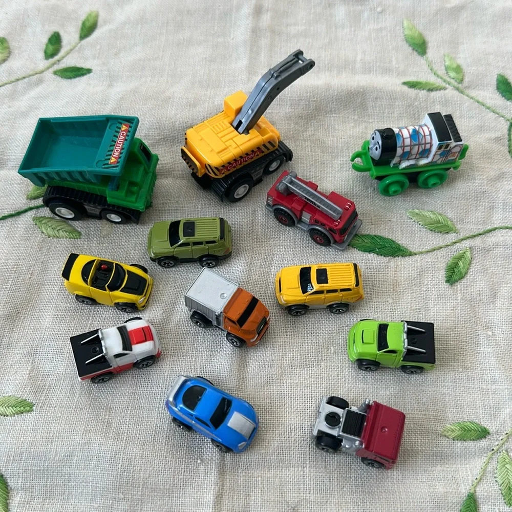 Mini Micro Cars and Trucks, Tonka and‎ Kid Galaxy, Lot of 12